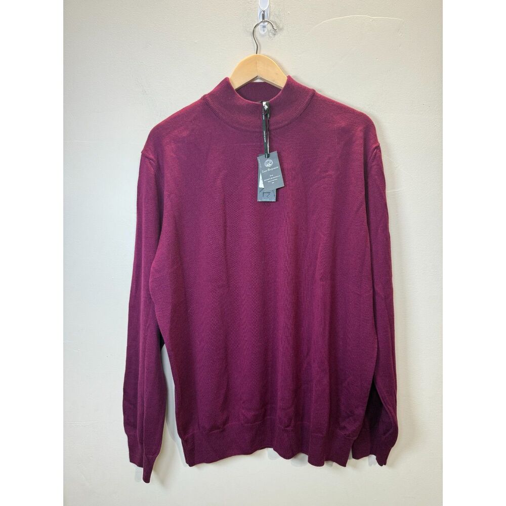 Ellemme Italia Women's Size 3XL Pink Mock Neck Pullover Sweater NWT